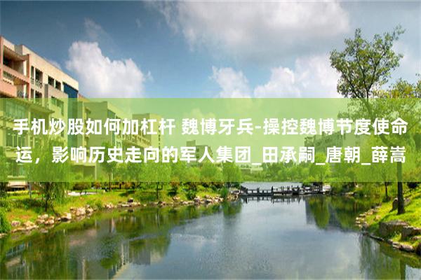手机炒股如何加杠杆 魏博牙兵-操控魏博节度使命运，影响历史走向的军人集团_田承嗣_唐朝_薛嵩
