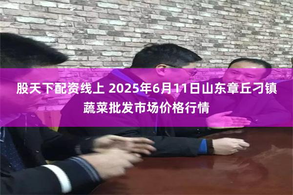 股天下配资线上 2025年6月11日山东章丘刁镇蔬菜批发市场价格行情