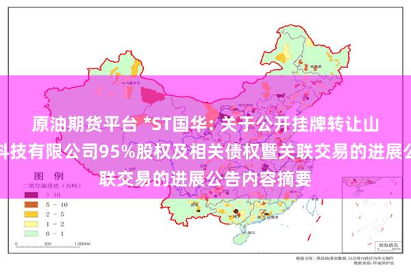 原油期货平台 *ST国华: 关于公开挂牌转让山东智游网安科技有限公司95%股权及相关债权暨关联交易的进展公告内容摘要